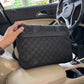 GC3398-6 Men's bag shoulder bag black cross body bags black cowhide