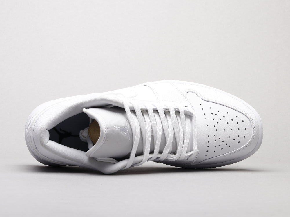 BL - AJ1 Pure white lychee pattern