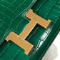 HM Mini Constance Bag Green For Women Gold Color Hardware 7.1in/18cm