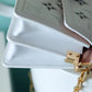 LV Dauphine East West Monogram White For Women,  Shoulder and Crossbody Bags 9.6in/24.5cm LV M20739