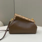 FI First Small Dark Brown For Women, Women’s HandBags, Shoulder And Crossbody Bags 10.2in/26cm FF 8BP129