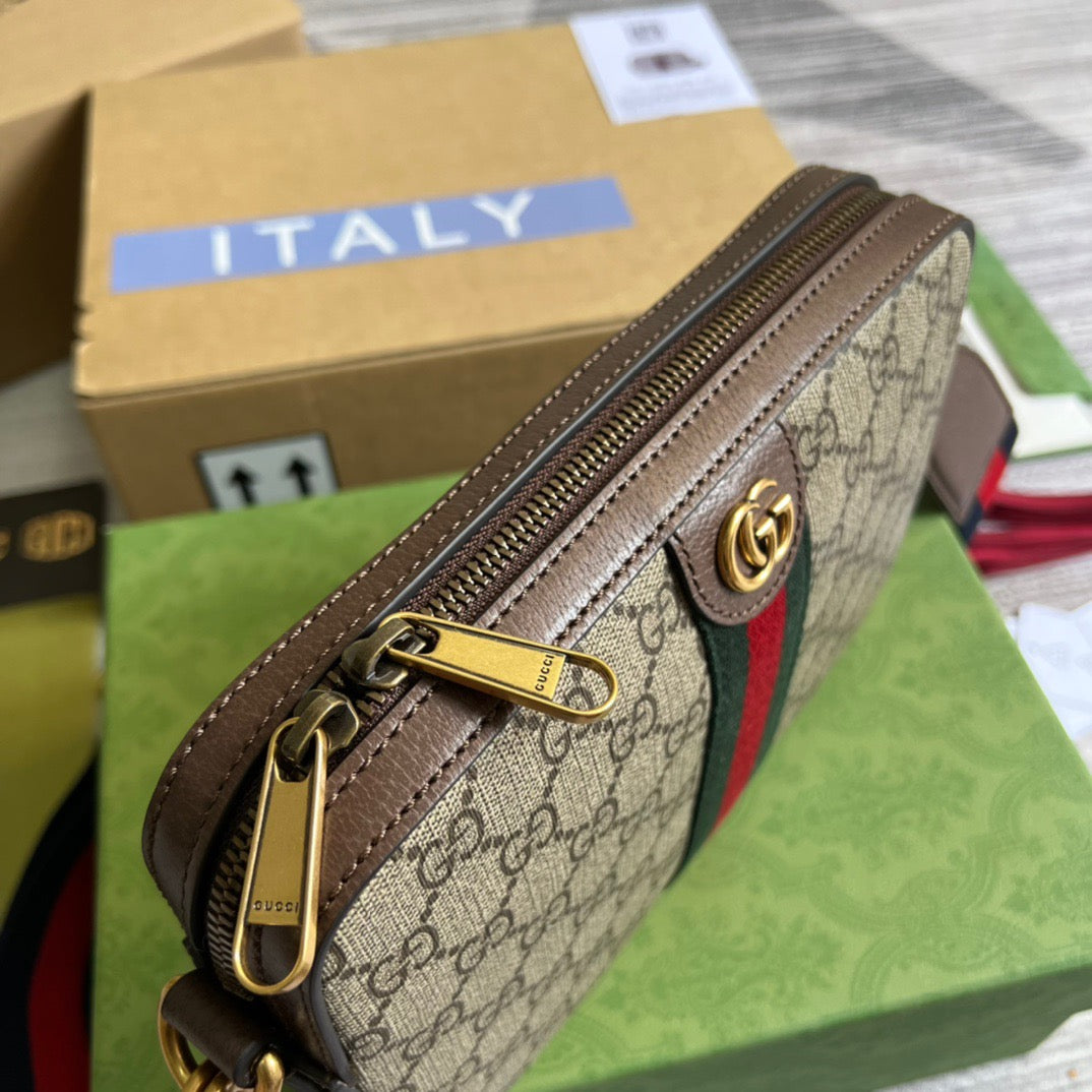 gg Ophidia gg Shoulder Bag Beige For Women, Women’s Bags 9.2in/24cm gg ‎699439 9C2ST 8920