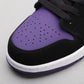 BL - AJ1 Black and purple toes