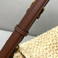 FI Small Croissant Hobo Bag Raffia For Women, Women’s Handbags, Shoulder Bags 11.4in/29cm FF 8BR790AFGJF1E1B