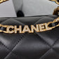 ChanelSmall Flap Bag Gold Hardware Black For Women, Women’s Handbags, Shoulder Bags 7.9in/20cm AS3450