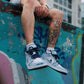 BL - AJ1 washed denim denim