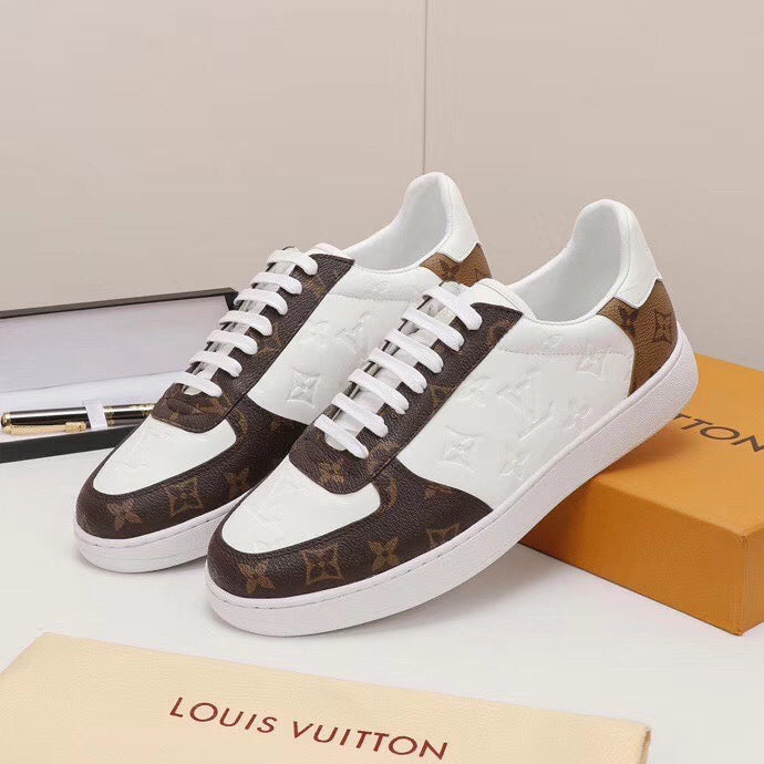 BL - LUV Casual Low White Brown Sneaker