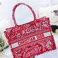 DI Large Book Tote Red, For Women, Women’s Handbags 16.5in/42cm CD
