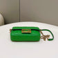 FI Baguette Green For Women, Women’s Handbags, Shoulder And Crossbody Bags 7.5in/19cm FF 8BS017