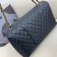 Chanel CoCo LuGucciage Gold Toned Hardware 46cm Black For Women