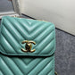 CHL Chevron Trendy CHL Phone Mint Bag For Women 18cm/7in