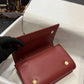 DG Nappa DG Girls Shoulder Bag Burgundy For Women 8.3in/21cm DG 