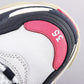 BL - Bla Triple S Black And White Powder Sneaker