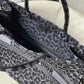 DI Large Book Tote Gray Multicolor , For Women, Women’s Handbags 16.5in/42cm CD M1286ZRHM_M842