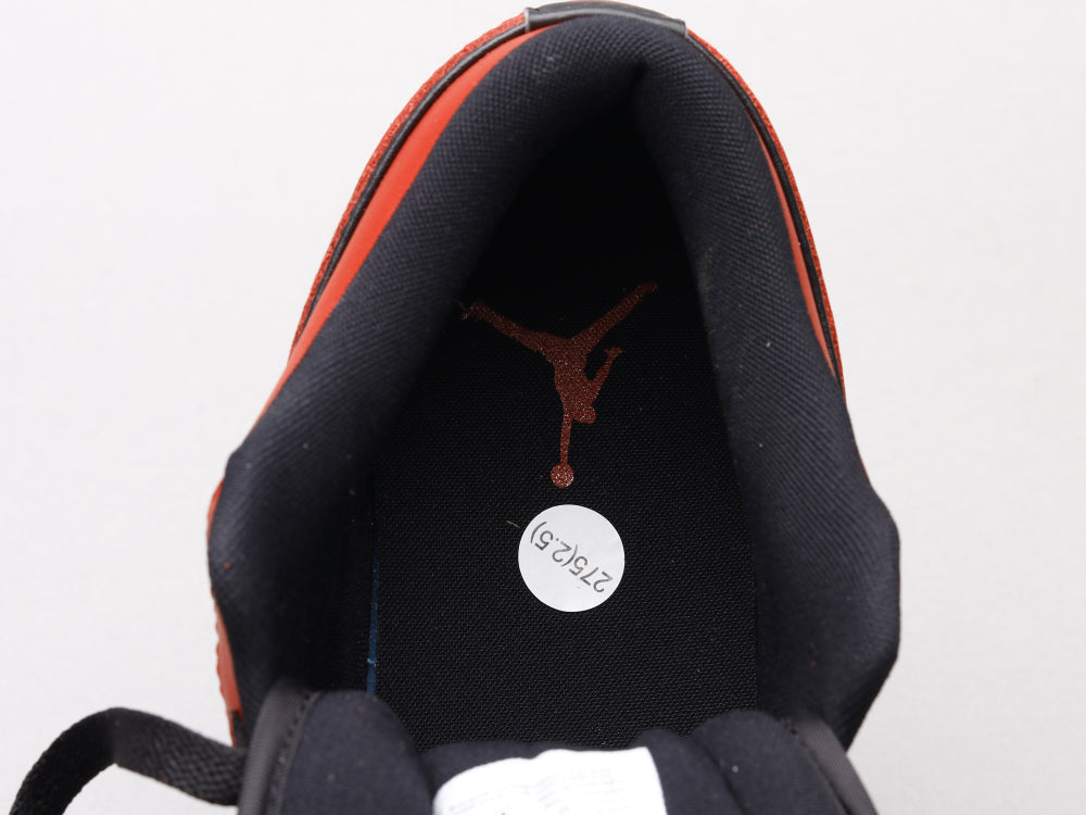 BL - AJ1 Reverse black and red forbidden to wear