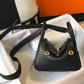 HM Lindy Mini Clemence Bag Black For Women, Women’s Handbags, Shoulder And Crossbody Bags 7.5in/19cm