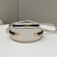 FI Moonlight Saddle White Bag For Woman 19cm/7.5in