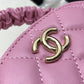 ChanelVanity Case Shiny Gold PiNike Bag For Women 9.5cm/3.7in