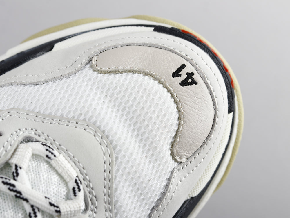 BL - Bla Triple S White Red Sneaker