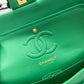 CHL Chevron Mini Rectangular Classic Flap Green Bag For Women 20.5cm/8in