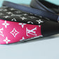 LV Bagatelle Monogram Empreinte Black / White / Pink For Women,  Shoulder And Crossbody Bags 22cm/8.7in LV M46091