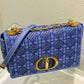 DI Medium Caro Bag Blue, For Women, Women’s Handbags 27.5cm/10.8in CD