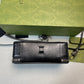 gg Mini Bag With Interlocking G Black gg Supreme Canvas For Women 9in/23cm gg