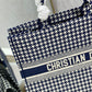 DI Large Book Tote Blue And White, For Women, Women’s Handbags 16.5in/42cm CD