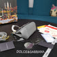DG Small Sicily Bag In Dauphine Gray For Women 7.5in/19cm DG