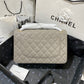 ChanelLarge Classic Handbag Gold Hardware Grey For Women, Women’s Handbags, Shoulder Bags 11.8in/30cm