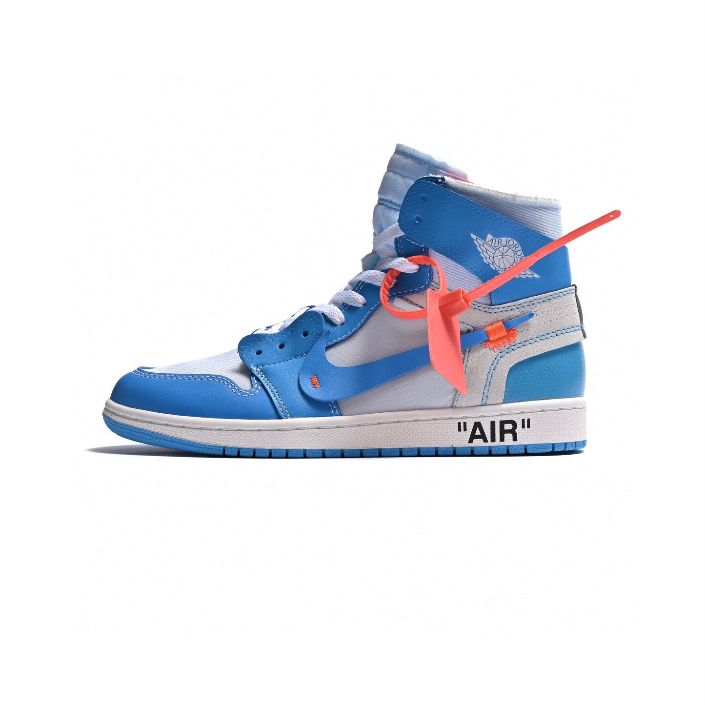 BL - OW x AJ1 High North Carolina Blue
