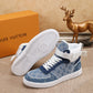 BL - LUV High Top Blue Sneaker