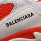 BL - Bla Triple S Gray and Red Sneaker