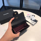 CHL Classic Card Holder Gold Toned Hardware Black For Women, Women’s Wallet 4.5in/11.5cm