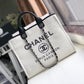 ChanelSmall Shopping Bag Silver Hardware White For Women, Women’s Handbags, Shoulder Bags 15.2in/39cm AS3257