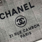 ChanelSmall Shopping Bag Silver Hardware Grey For Women, Women’s Handbags, Shoulder Bags 15.2in/39cm AS3257