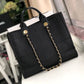 Chanel Deauville Tote 38cm Black/Grey For Women A66941