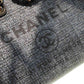 Chanel Deauville Tote 38cm Blue/Black For Women A66941