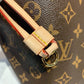 LV Neverfull MM Tote Bag Monogram Canvas Rose Ballerine Pink For Women,  Shoulder Bags 12.6in/32cm LV M41178