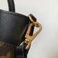 LV On My Side PM Tote Bag Monogram Canvas Black For Women,  Shoulder Bags 9.8in/25cm LV M57728