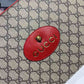 gg Neo Vintage gg Supreme Pouch Beige/Red For Women 12in/30cm gg