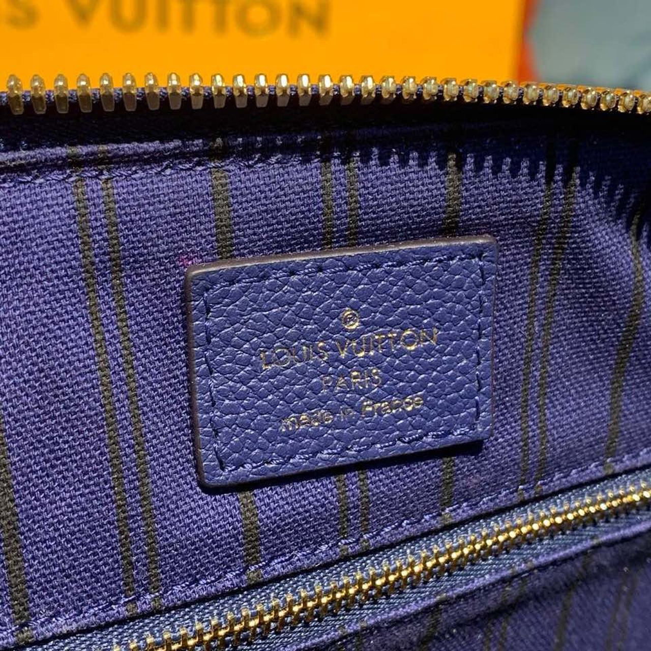 LV Speedy Bandouliere 30 Monogram Empreinte Blue For Women,  Shoulder And Crossbody Bags 11.8in/30cm LV