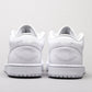 BL - AJ1 Pure white lychee pattern