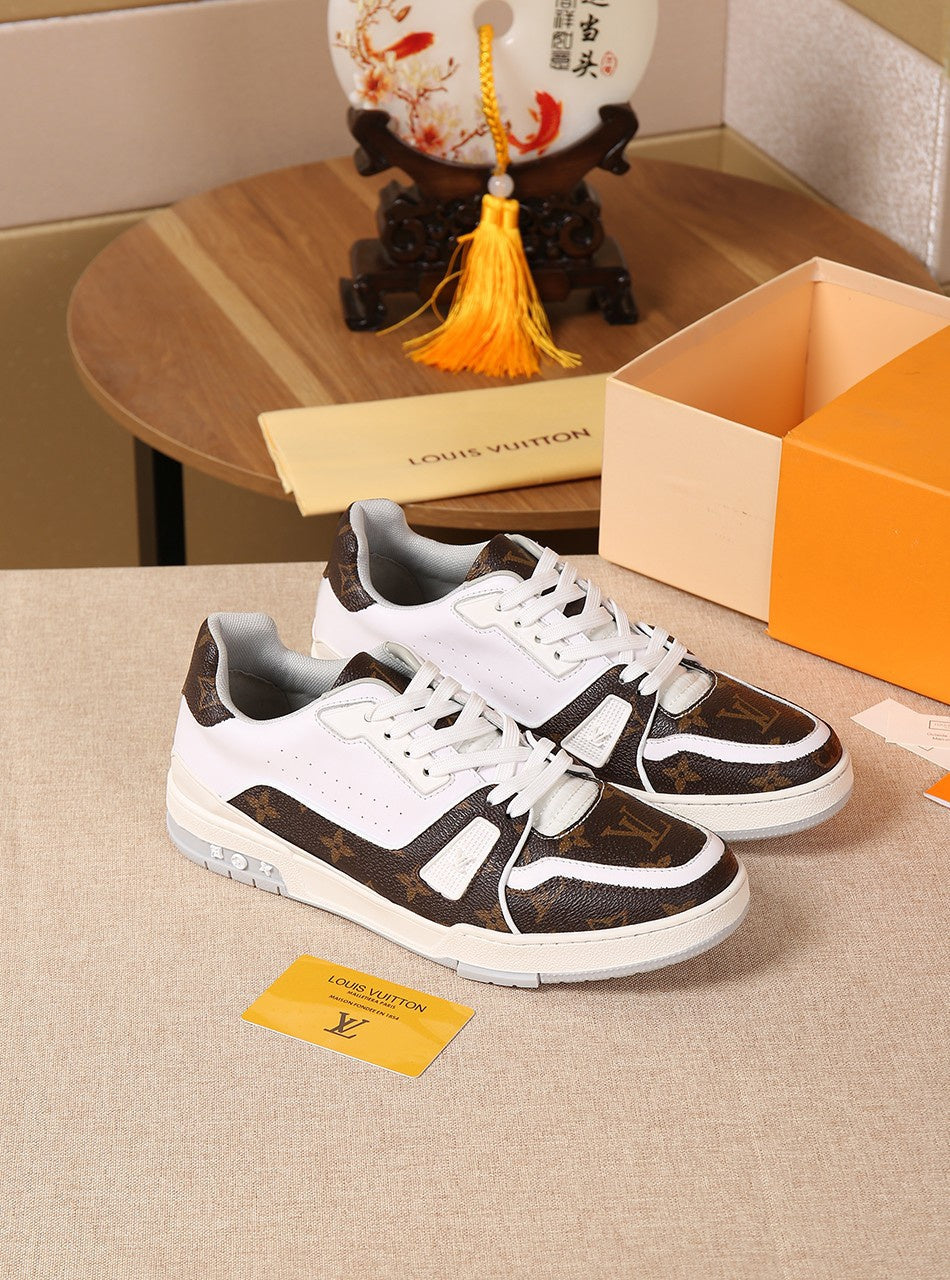BL - LUV Brown White Sneaker