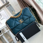 CHL 19 Large Handbag Teal For Women, Women’s Bags, Shoulder And Crossbody Bags 11.8in/30cm AS1161