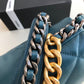 CHL 19 Large Handbag Teal For Women, Women’s Bags, Shoulder And Crossbody Bags 11.8in/30cm AS1161