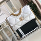 CHL 19 HandBag White For Women 11.8in/30cm