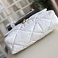 CHL 19 HandBag White For Women 11.8in/30cm