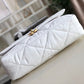 CHL 19 Maxi HandBag White For Women, Women’s Bags, Shoulder And Crossbody Bags 14in/36cm AS1162
