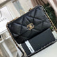 CHL 19 HandBag Black For Women 11.8in/30cm
